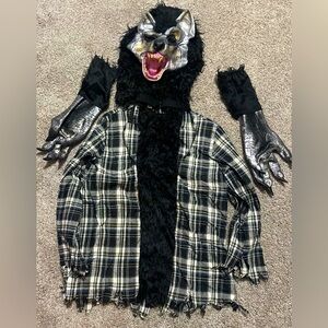 Rabid Werewolf Child X-Large Halloween costume